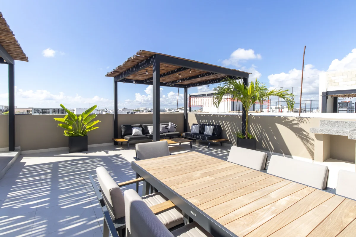 Image of Rooftop Terrace at Nativo, featuring Rooftop Terrace, Outdoor Dining.