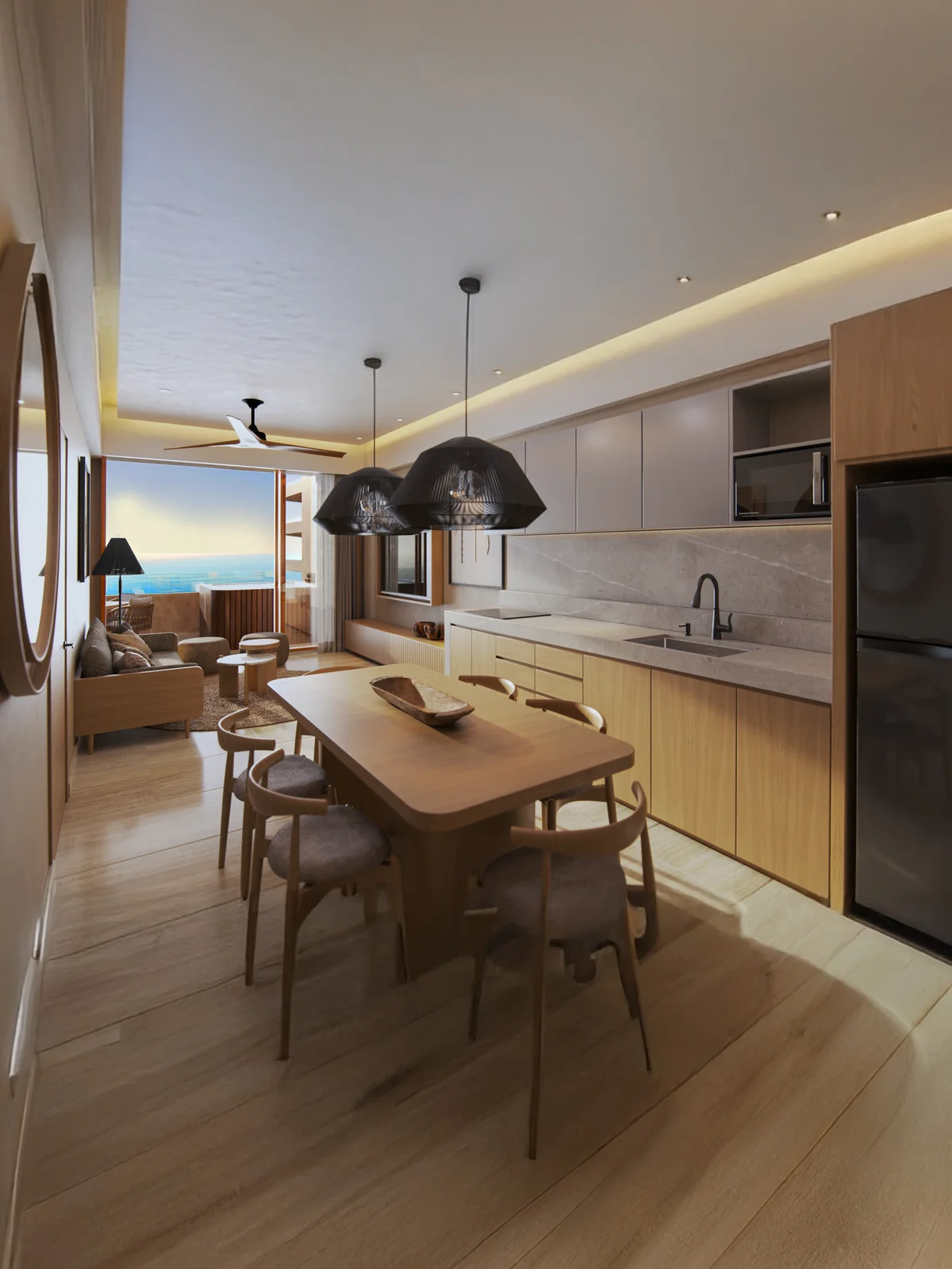 Image of Jacuzzi at Inna Condos, featuring Open-Concept Living, Ocean View.