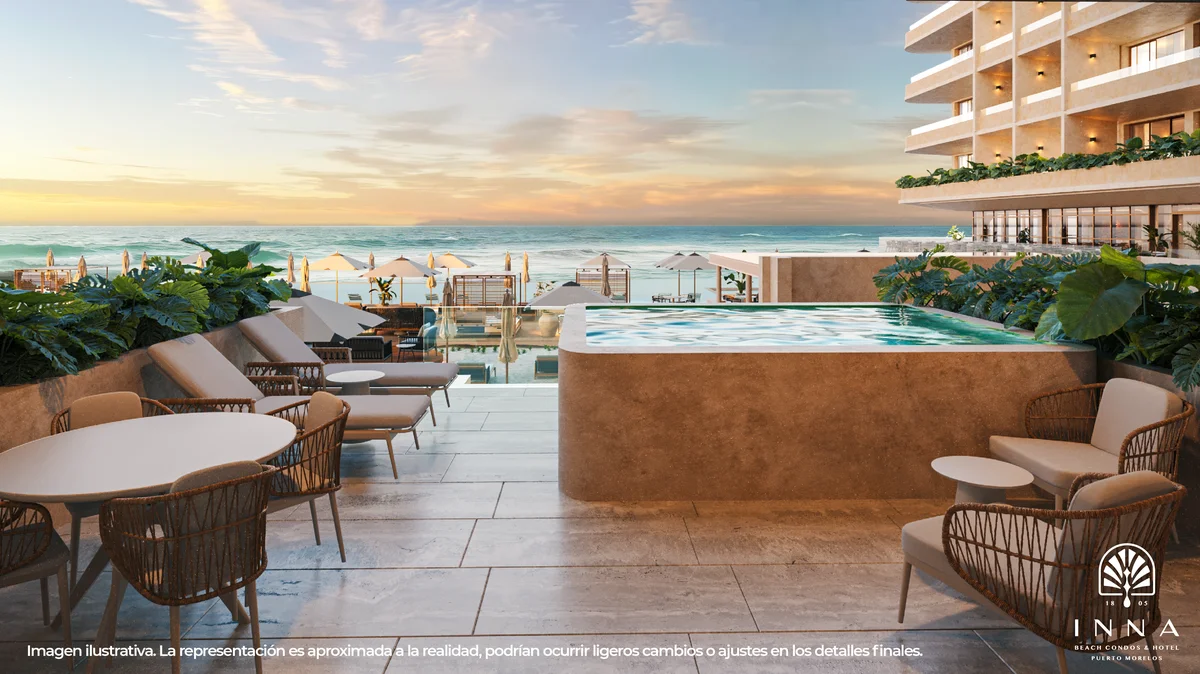 Image of Swimming Pool at Inna Condos, featuring Ocean View Terrace, Rooftop Pool.