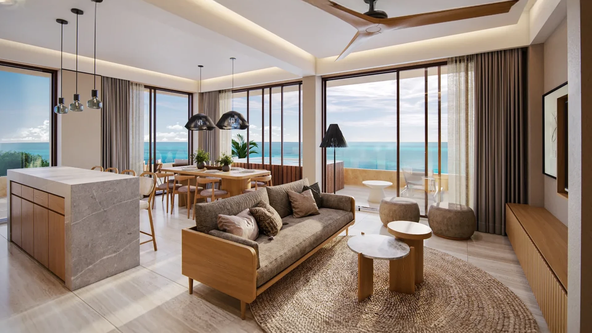 Image of Swimming Pool at Inna Condos, featuring Ocean View, Open Concept Living.