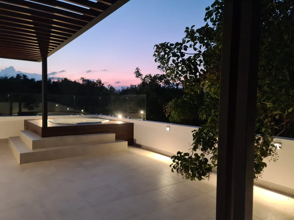 Image of Jacuzzi at Villas Aliada, featuring Rooftop Terrace, Jacuzzi.