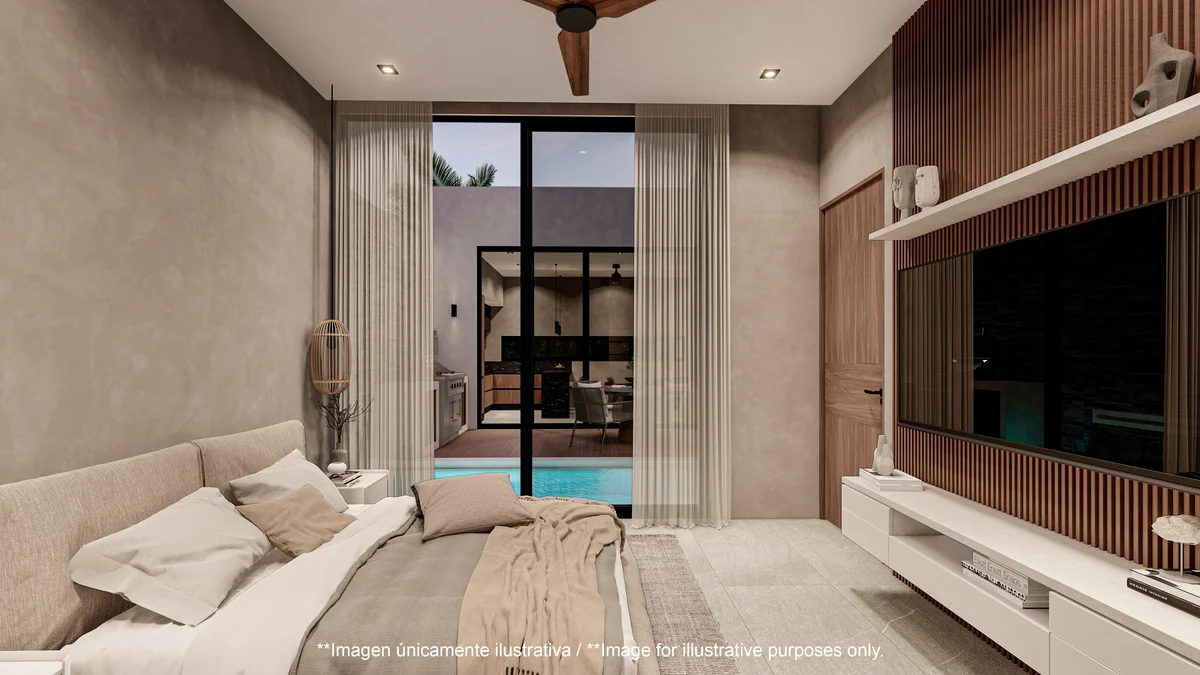 Image of Swimming Pool at Villas Aliada, featuring Modern Bedroom, Private Pool.