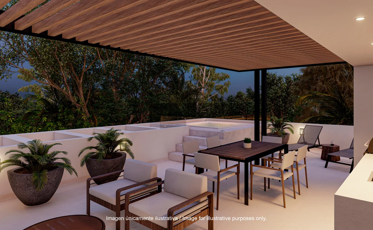 Image of Jacuzzi at Villas Aliada, featuring Rooftop Terrace, Private Jacuzzi.