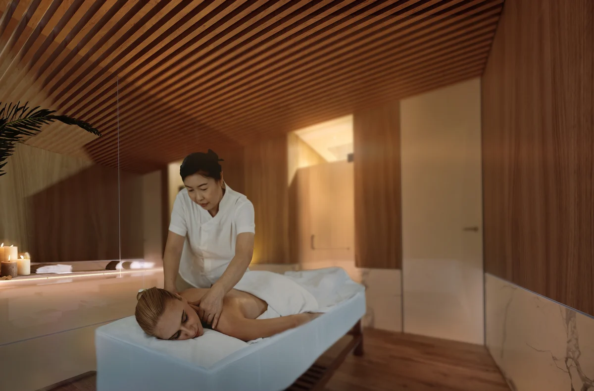 Image of Spa at Woha, featuring Luxury Spa, Wellness Center.