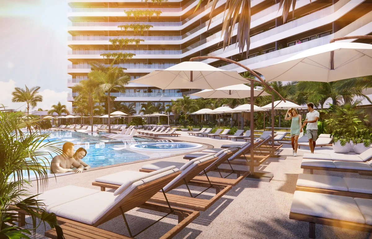 Image of Swimming Pool at Woha, featuring Resort Style Pool, Luxury Amenities.