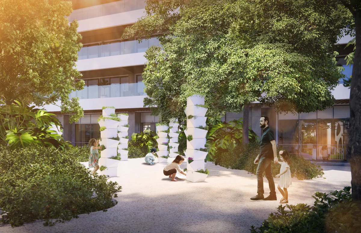 Image of Garden at Woha, featuring Landscaped Garden, Outdoor Amenity.