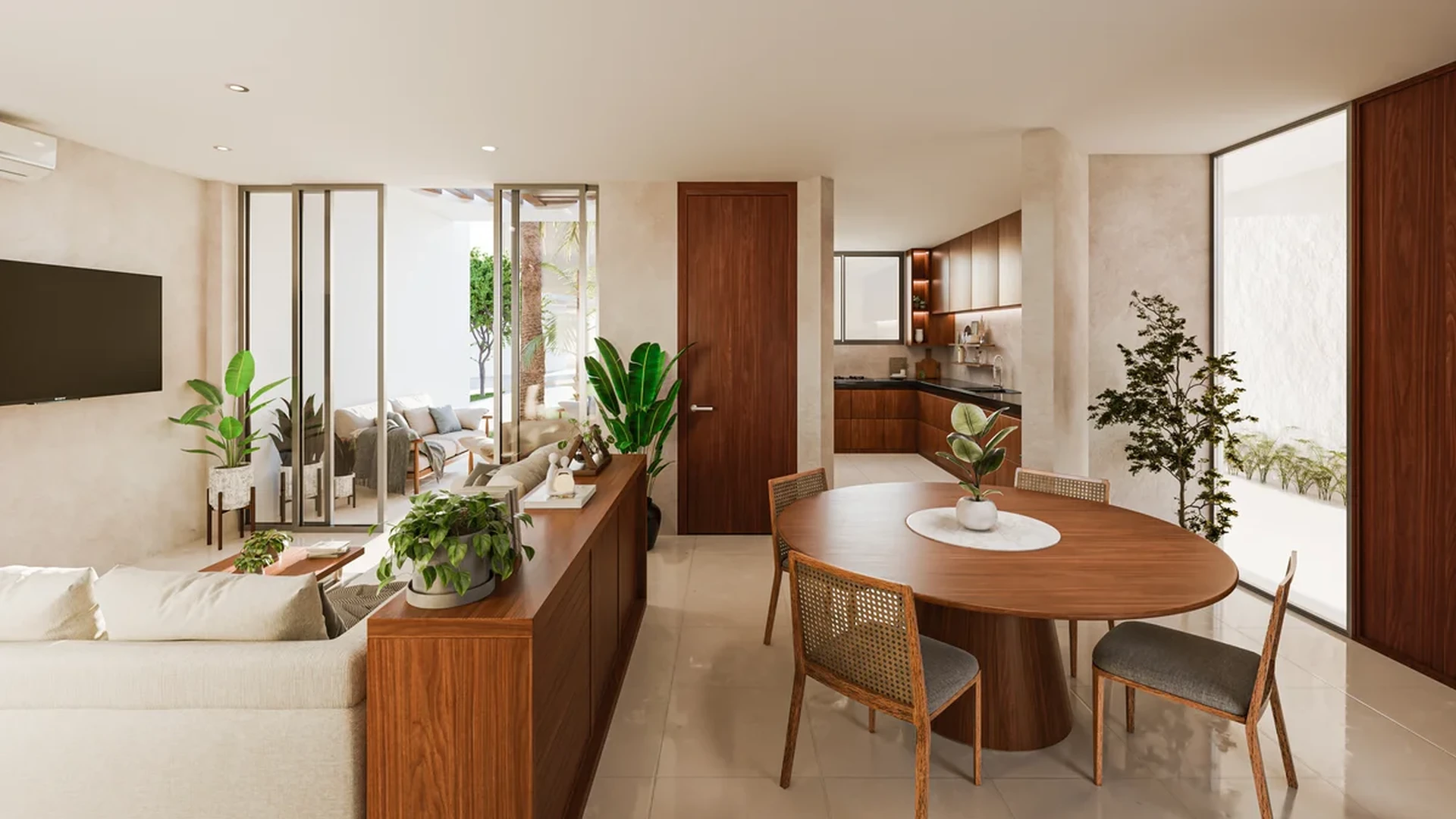 Image of Garden at Laurel, featuring Open Concept Living, Modern Interior Design.