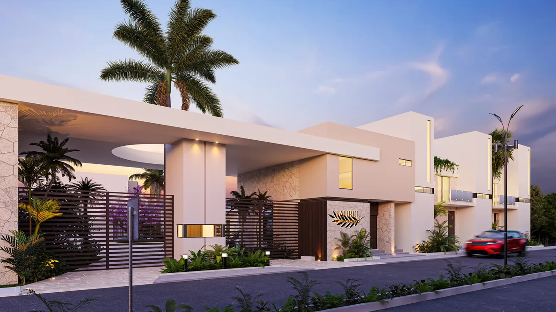 Image of Garden at Laurel, featuring Modern Architecture, Gated Community.