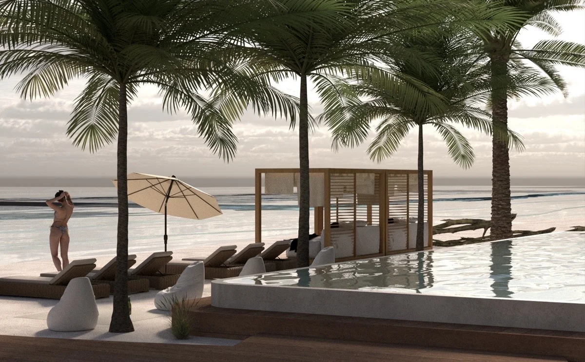 Image of Swimming Pool at Alux 33, featuring Ocean View, Infinity Pool.