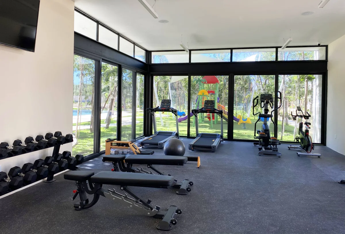 Image of Gym at Palmara, featuring Fitness Center, Gym.