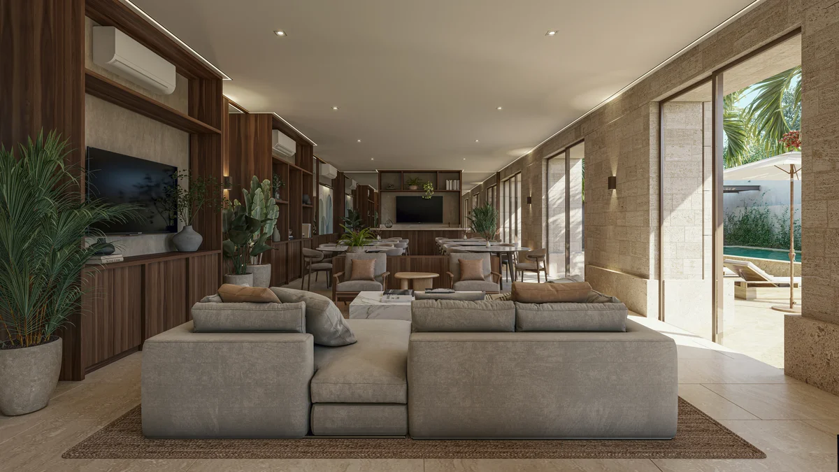 Image of Lounge at Hodela, featuring Lounge Area, Modern Interior Design.