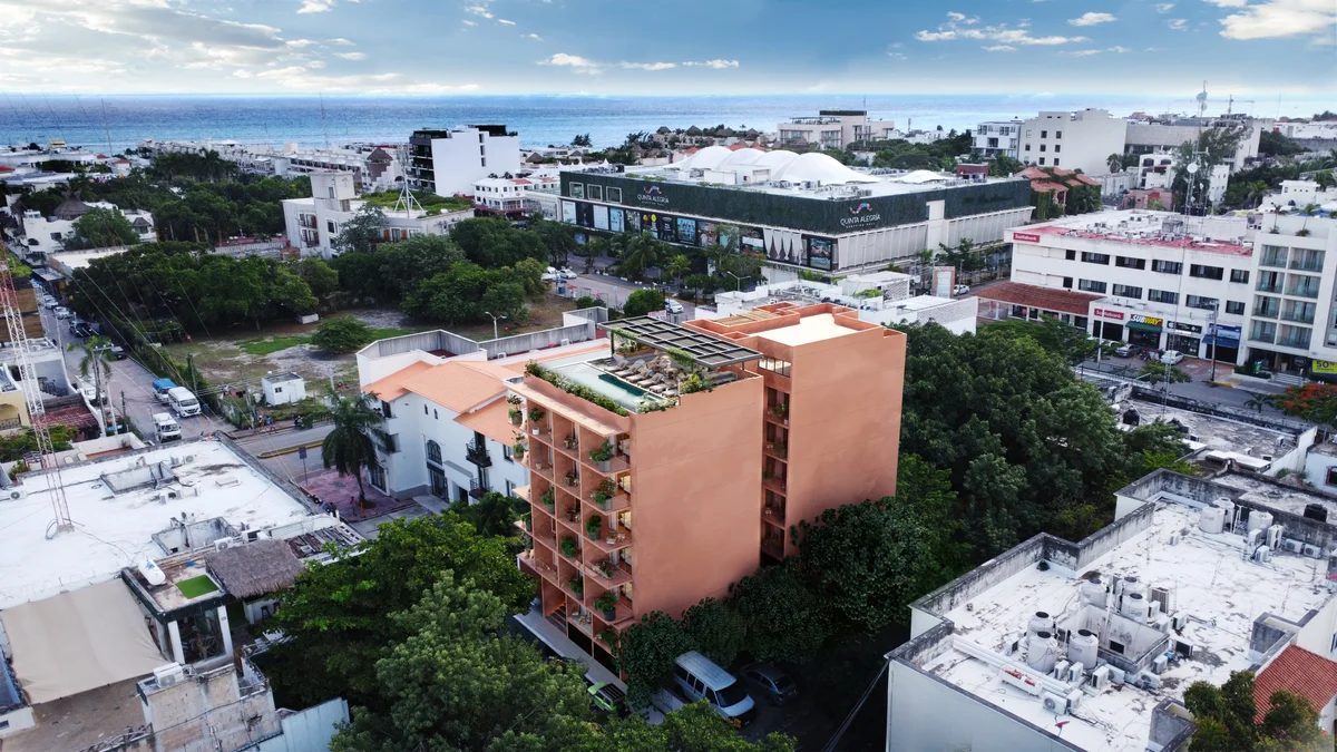 Image of Swimming Pool at Ikuku, featuring Aerial View, Rooftop Pool.