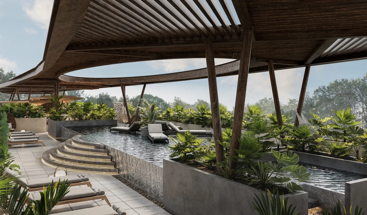 Image of Swimming Pool at Xatum, featuring Luxury Swimming Pool, Resort Style Living.