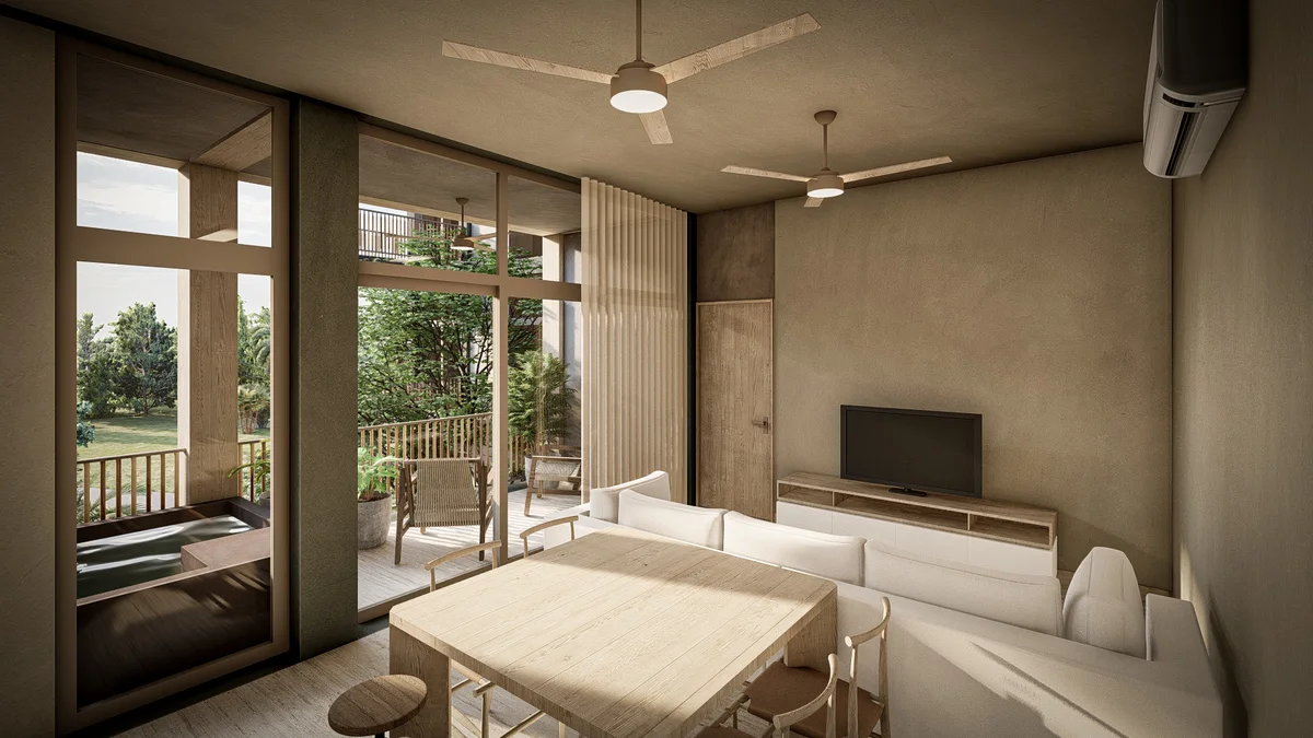 Image of Jacuzzi at Ceiba, featuring Open Concept Living, Indoor-Outdoor Living.