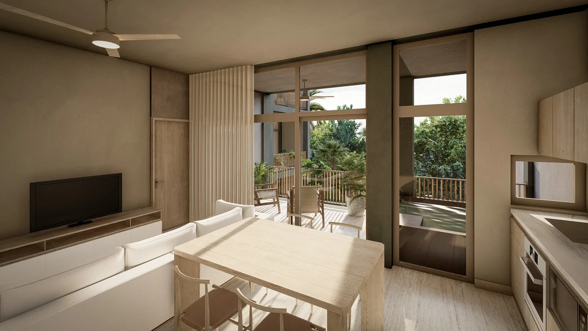 Image of Jacuzzi at Ceiba, featuring Open Concept Living, Modern Interior Design.