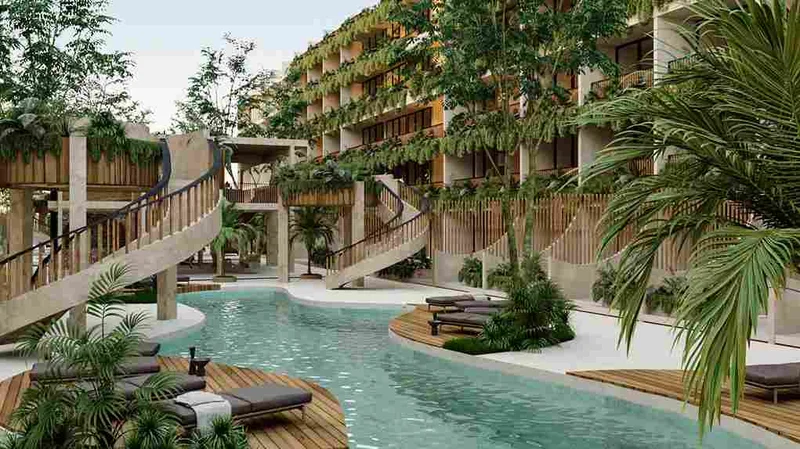 Image of Swimming Pool at Loch, featuring Luxury Swimming Pool, Resort Style Living.