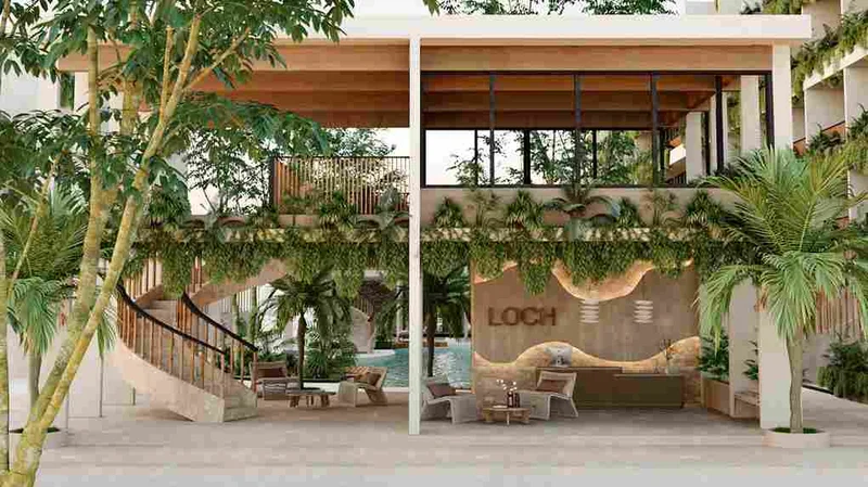 Image of Swimming Pool at Loch, featuring Luxury Lobby, Resort Style Pool.