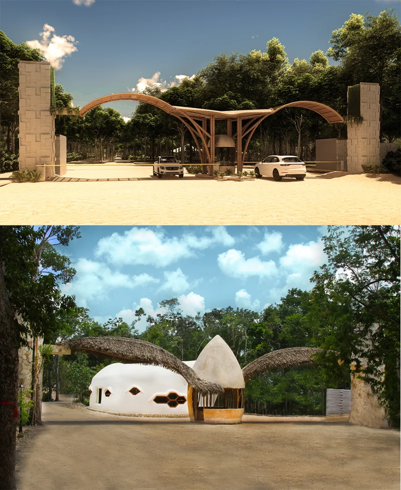 Image of Security at Green Dream, featuring Gated Community, Security Entrance.