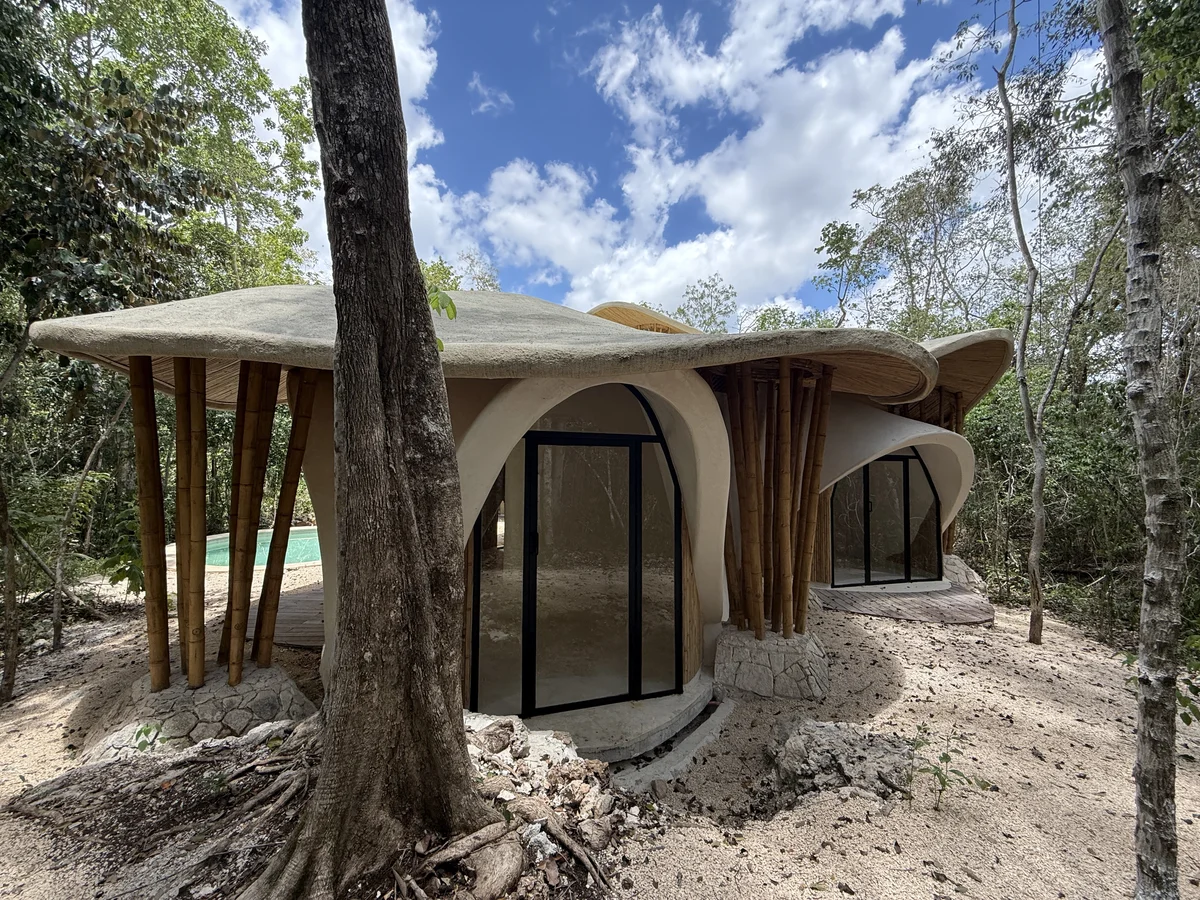 Image of Swimming Pool at Green Dream, featuring Unique Architecture, Jungle Villa.