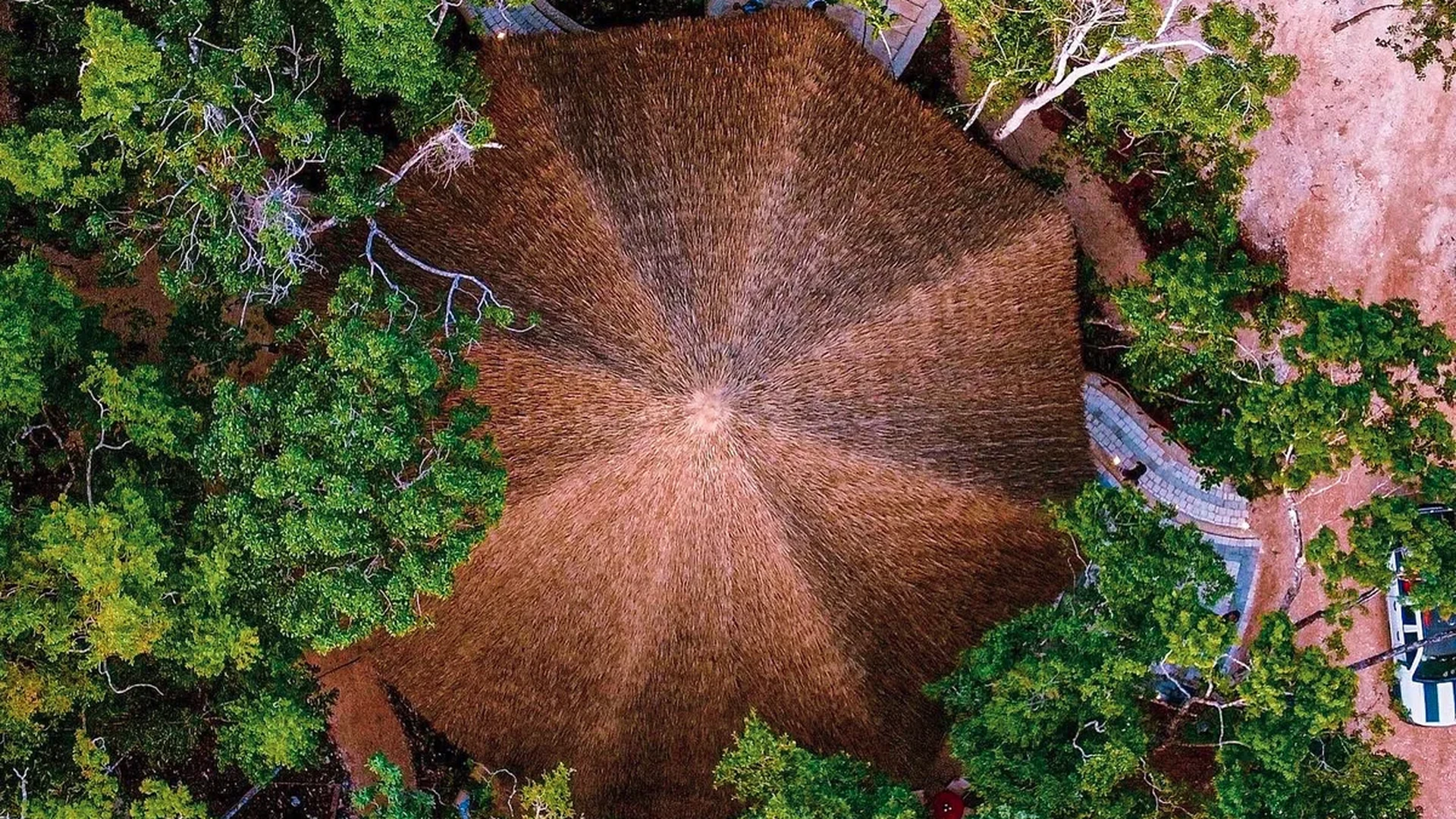 Image of Swimming Pool at Green Dream, featuring Aerial View, Drone Photography.