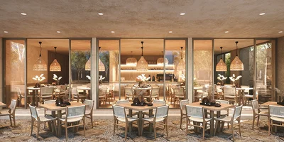 Image of Lounge at Constelada, featuring Amenity Lounge, Restaurant Design.
