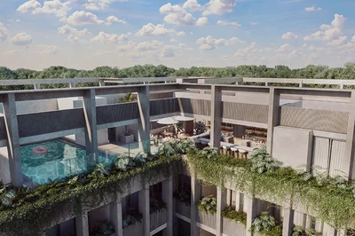 Image of Swimming Pool at Constelada, featuring Rooftop Terrace, Swimming Pool.