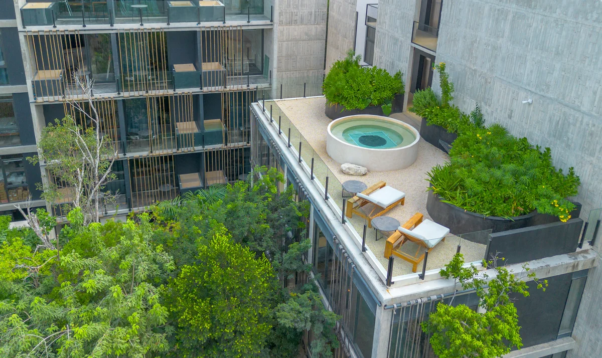 Image of Swimming Pool at IIK, featuring Rooftop Terrace, Plunge Pool.