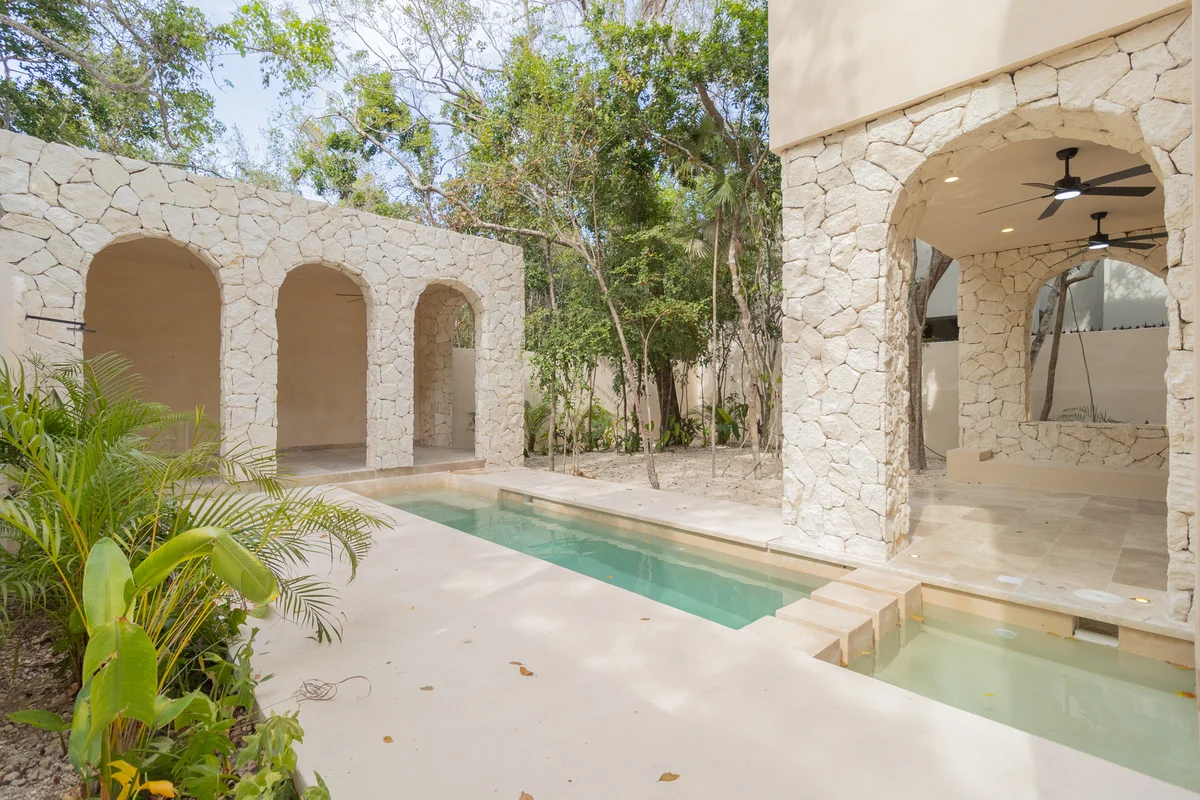 Image of Swimming Pool at Villas INMOVA, featuring Private Pool, Stone Architecture.