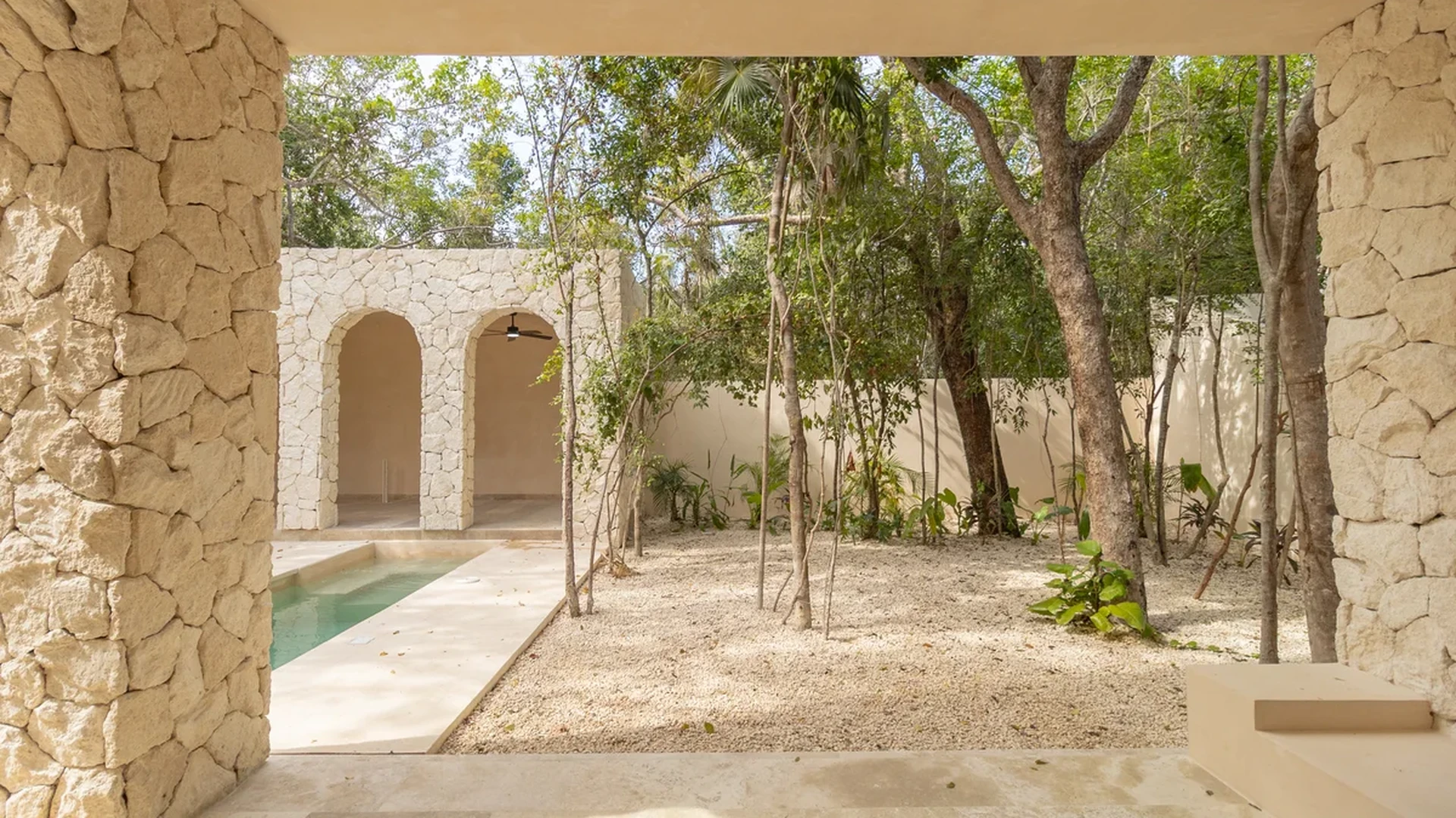 Image of Swimming Pool at Villas INMOVA, featuring Private Pool, Stone Architecture.