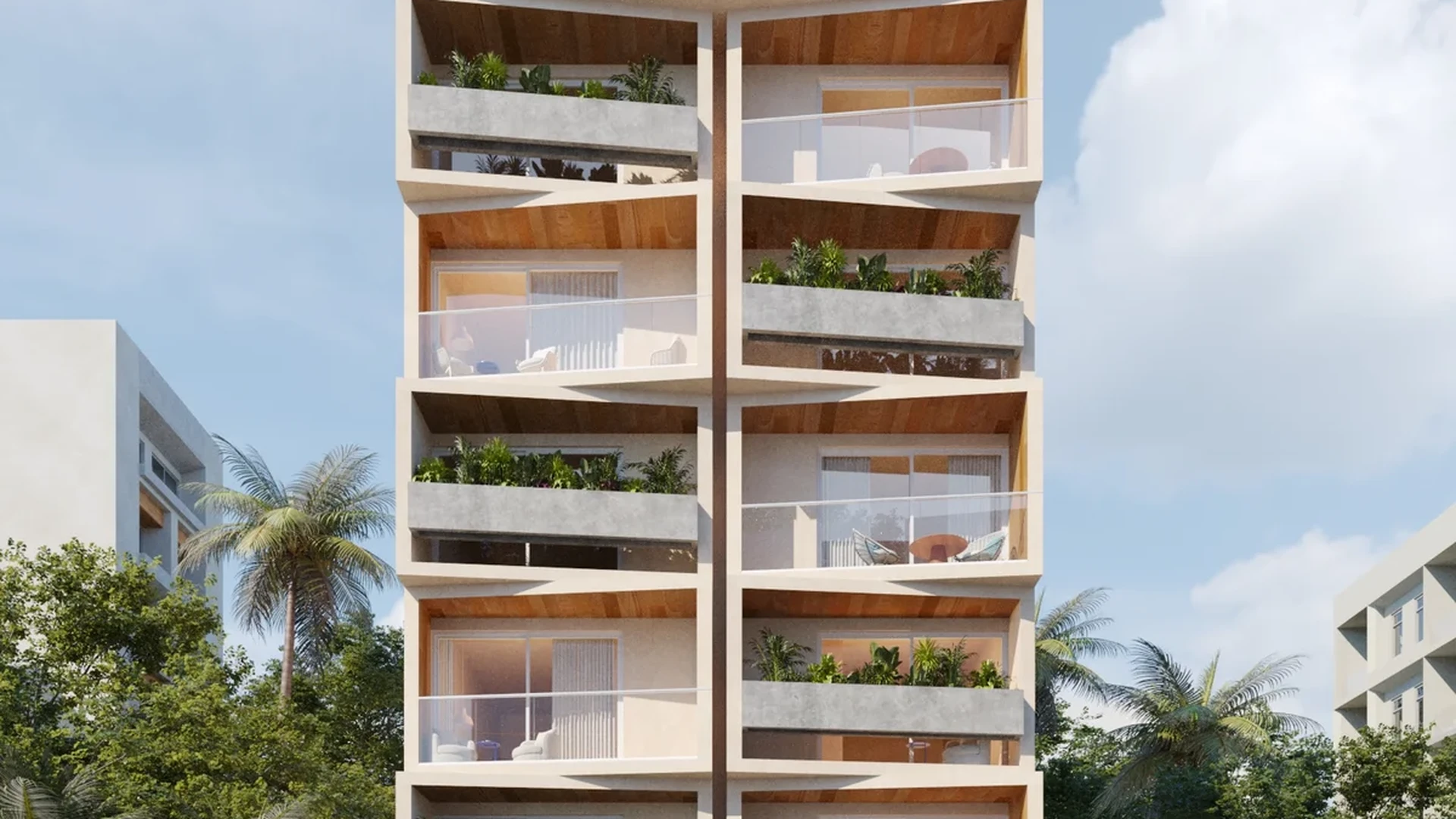 Image of Parking at Le 35 Residences, featuring Building Exterior, Modern Architecture.