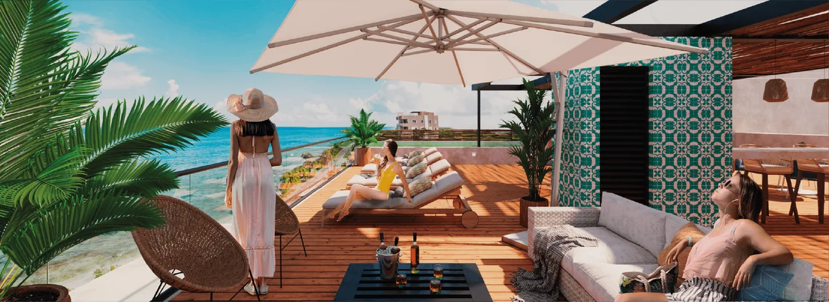 Image of Swimming Pool at Nala, featuring Rooftop Terrace, Ocean View.