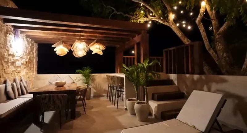 Image of Rooftop Terrace at Tamarindos, featuring Rooftop Terrace, Outdoor Living.