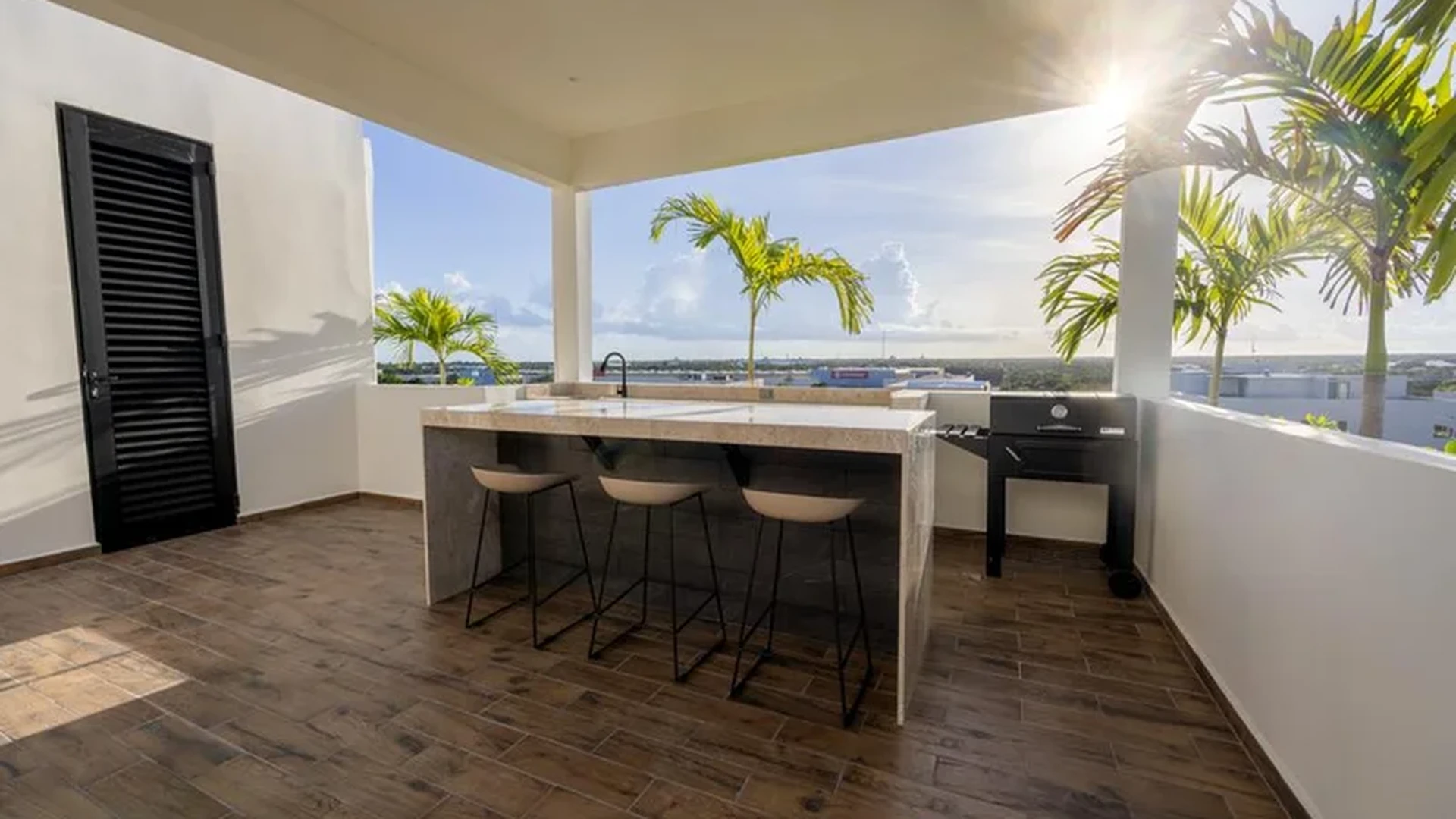 Image of Rooftop Terrace at Mya Black Diamond, featuring Rooftop Terrace, Outdoor Kitchen.