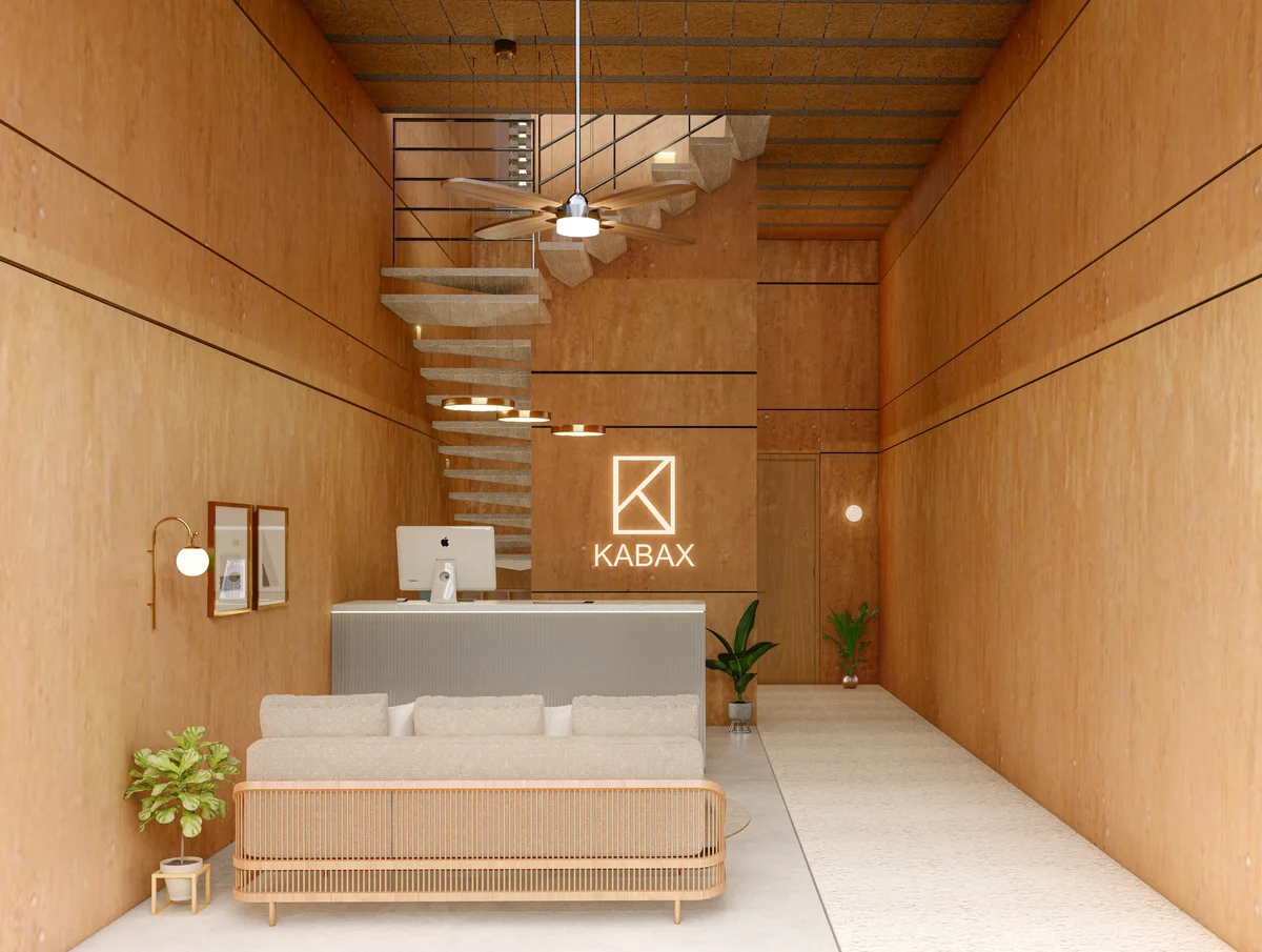 Image of Lobby at Kabax, featuring Modern Lobby, Reception Desk.