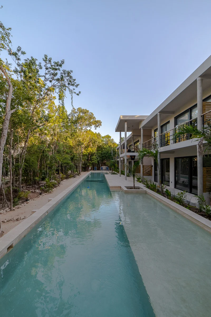 Image of Swimming Pool at Attha Holistika, featuring Swimming Pool, Modern Architecture.