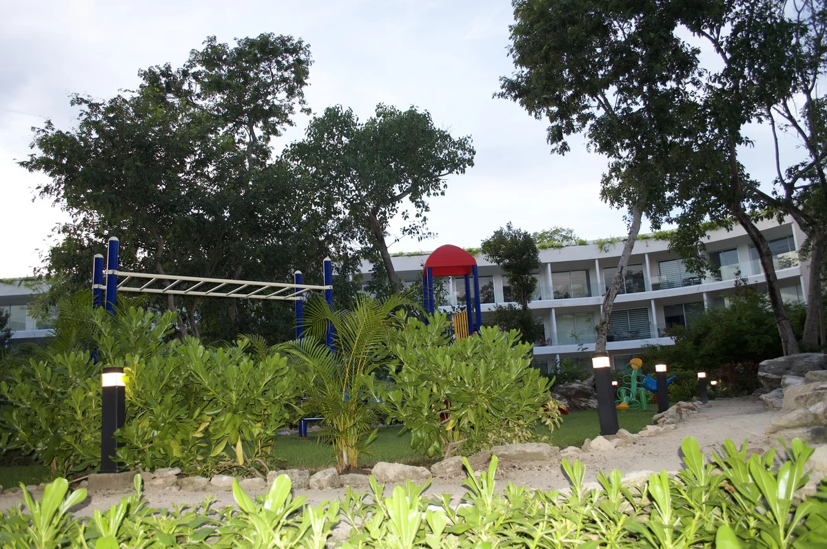 Image of Garden at The Leaf, featuring Children's Playground, Family Friendly Amenities.