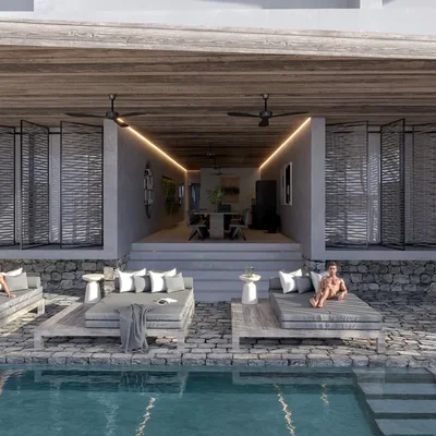 ✅ Discover NEEA, a private beachfront community. With 10 luxurious apartments, explore this exclusive haven in Tulum's serene Bahía Soliman. Request the full dossier.