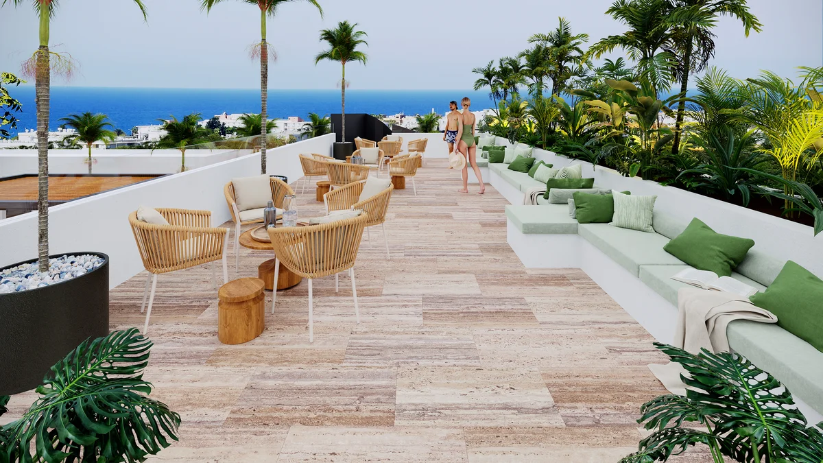 Image of Rooftop Terrace at Maresol, featuring Rooftop Terrace, Ocean View.