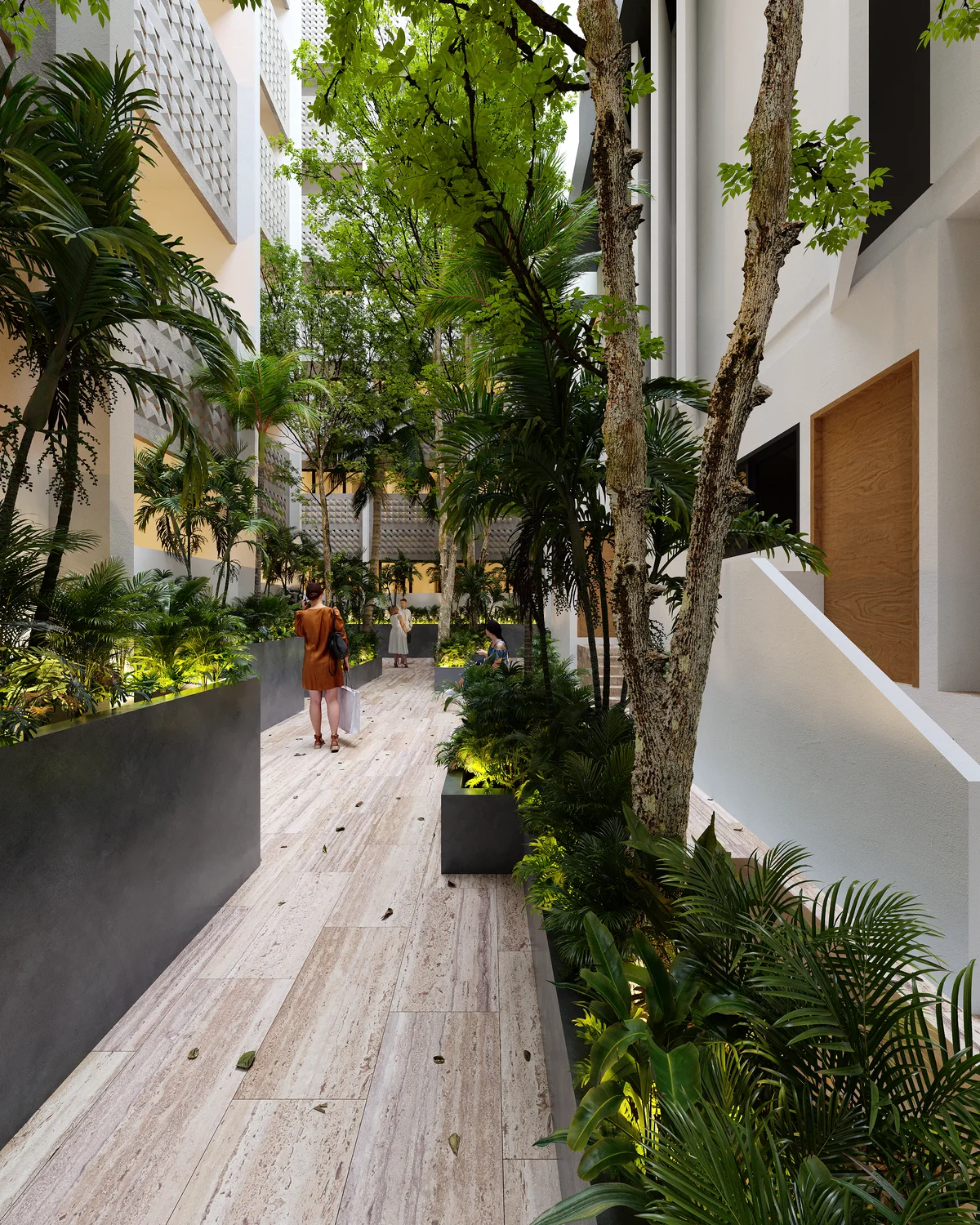 Image of Lounge at Maresol, featuring Modern Architecture, Lush Landscaping.