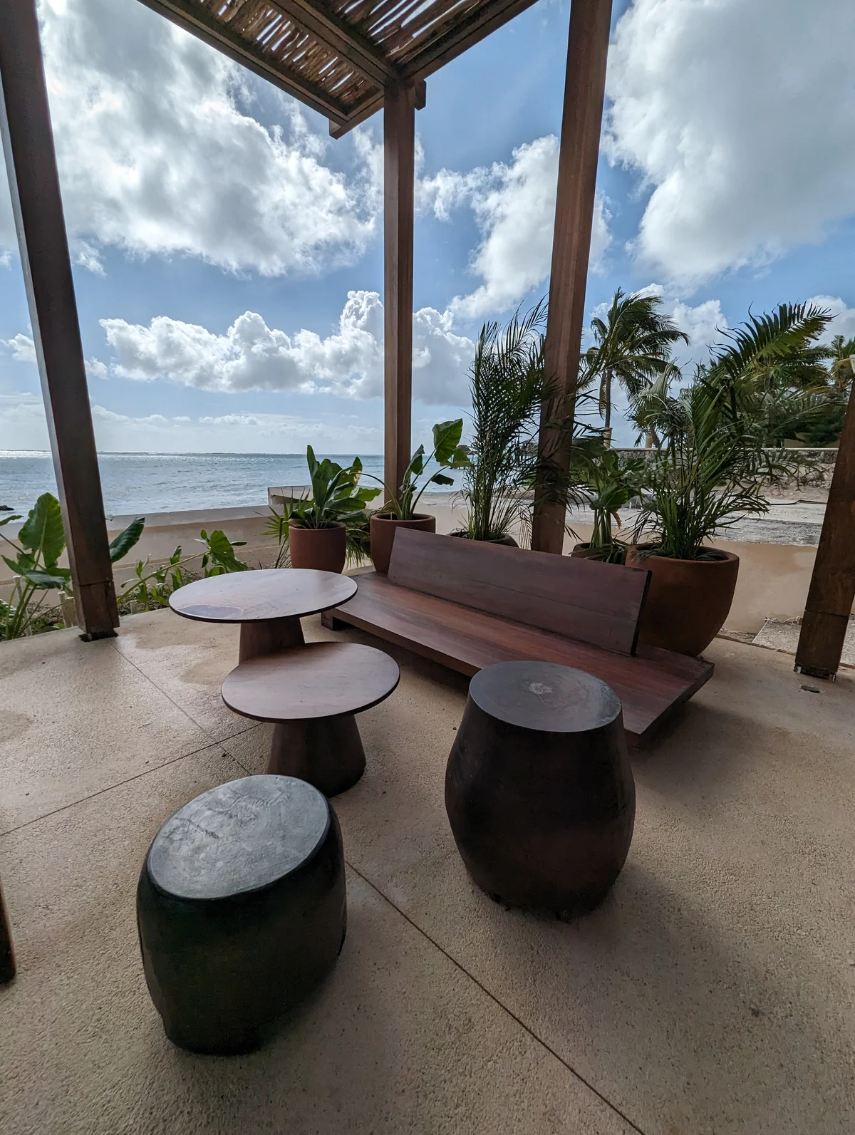 Image of Lounge at Bahia, featuring Ocean View, Beachfront Property.