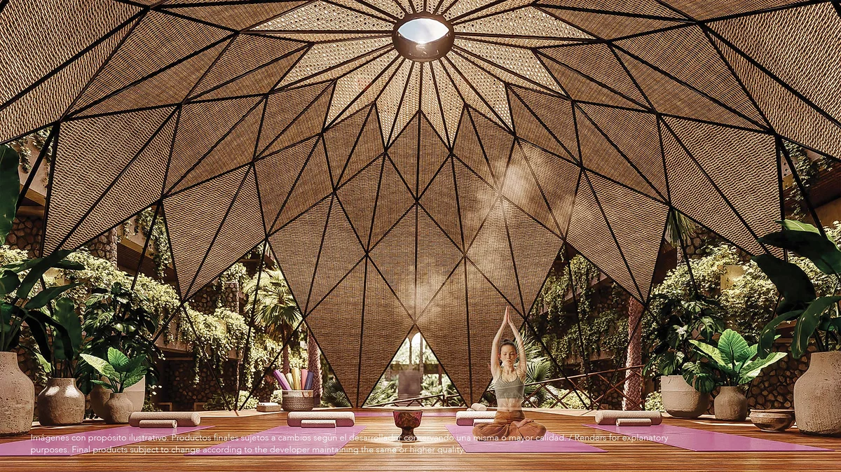 Image of Yoga Deck at Deja Vu, featuring Yoga Deck, Wellness Center.