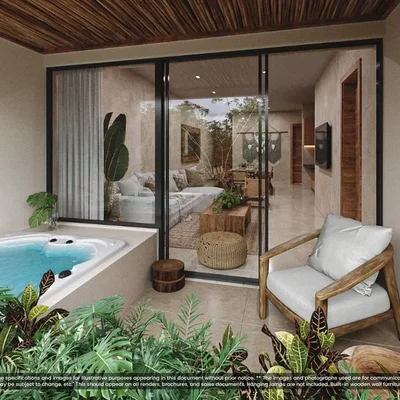 Discover Itza Selva 2, a sophisticated nature oasis in Tulum's Aldea Zama. With luxury condos and private pools, explore this exclusive community.