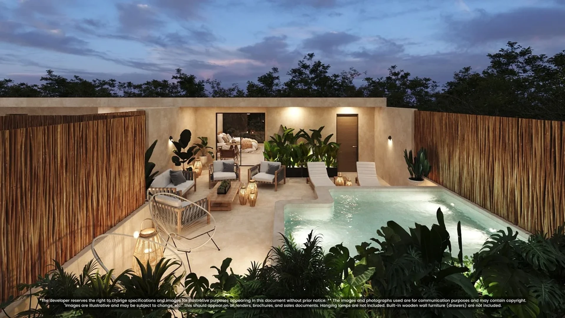 Image of Swimming Pool at Itza Selva 2, featuring Private Pool, Outdoor Lounge.