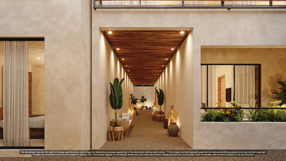 Image of Lounge at Itza Selva 2, featuring Modern Design, Lounge Area.