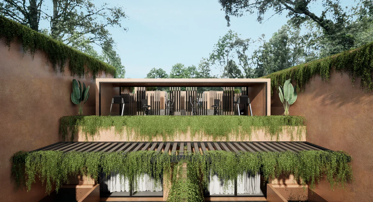 Image of Gym at Artra, featuring Outdoor Gym, Fitness Center.