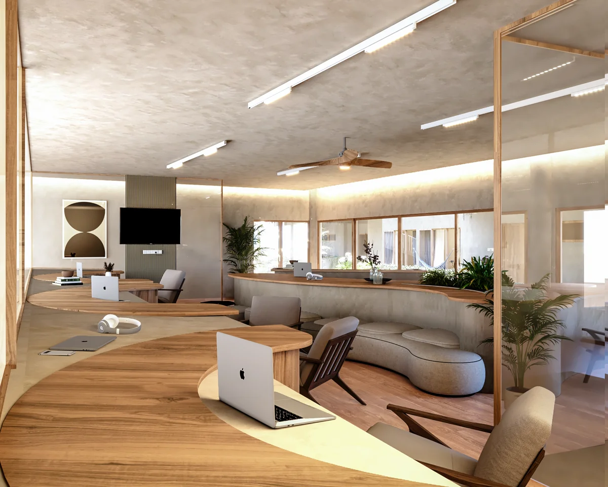 Image of Coworking Space at Xiib Kaab, featuring Coworking Space, Modern Office.