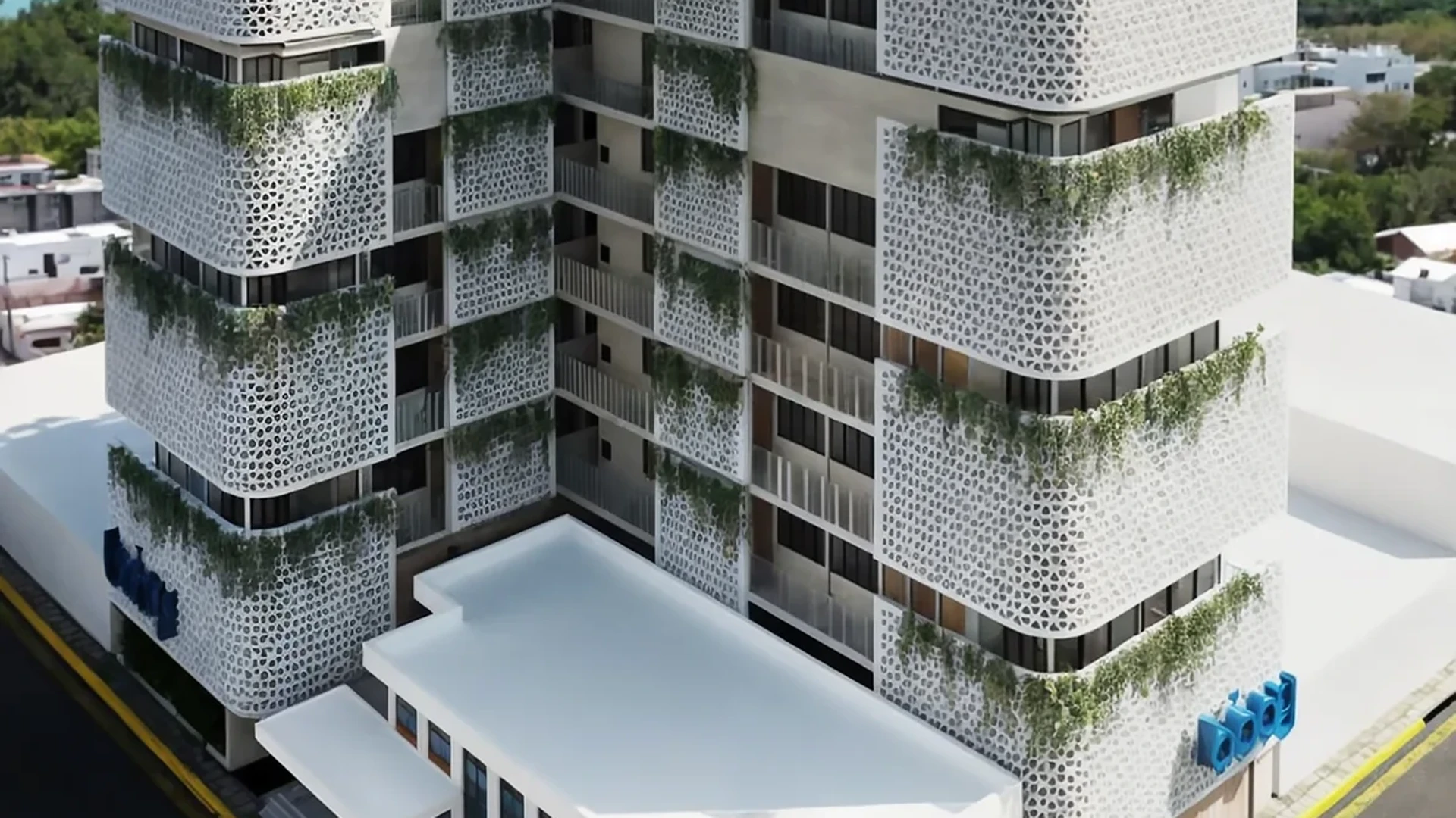 Image of Rooftop Terrace at Baay, featuring Modern Architecture, Exterior Rendering.