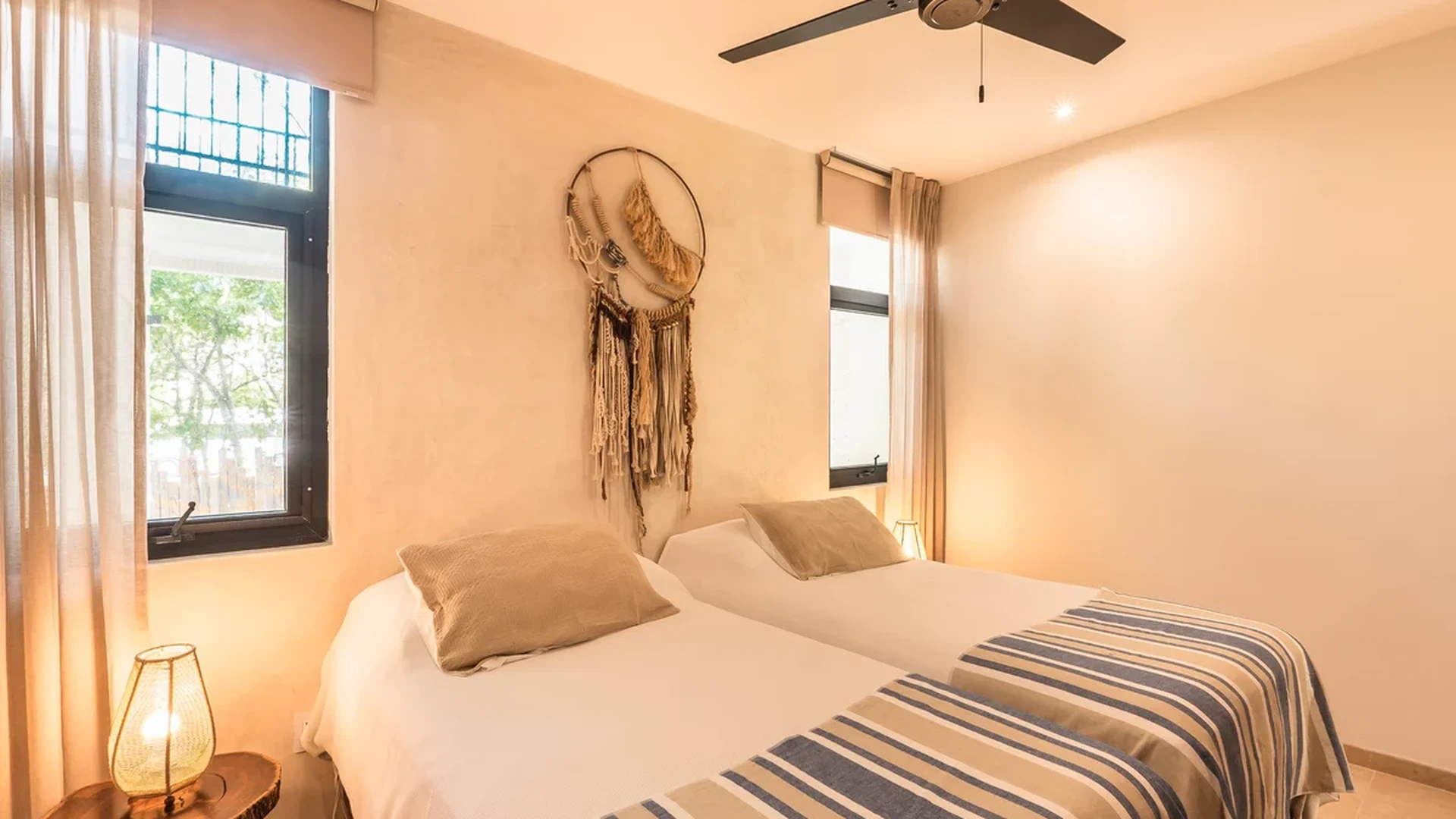 View of Bedroom at Monarca, showcasing Twin Beds, Guest Room.