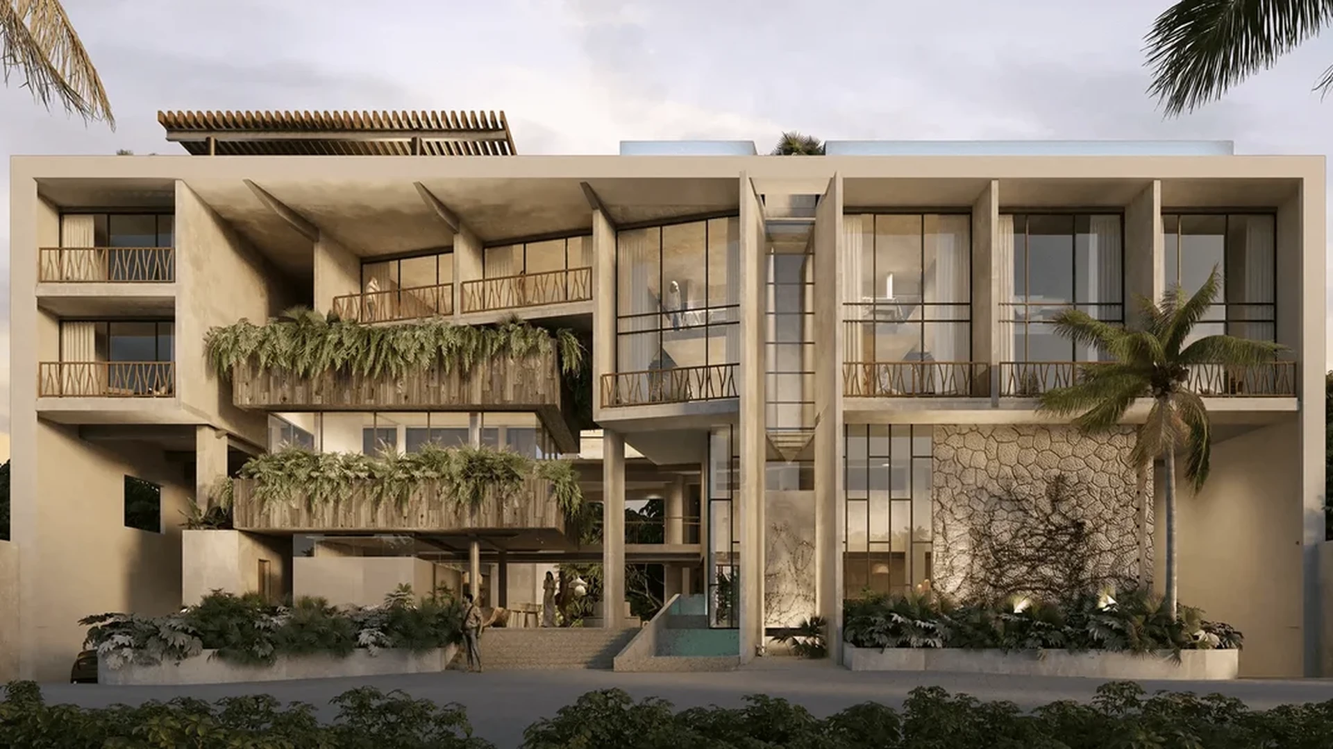 Image of Lounge at Waye, featuring Modern Architecture, Building Exterior.