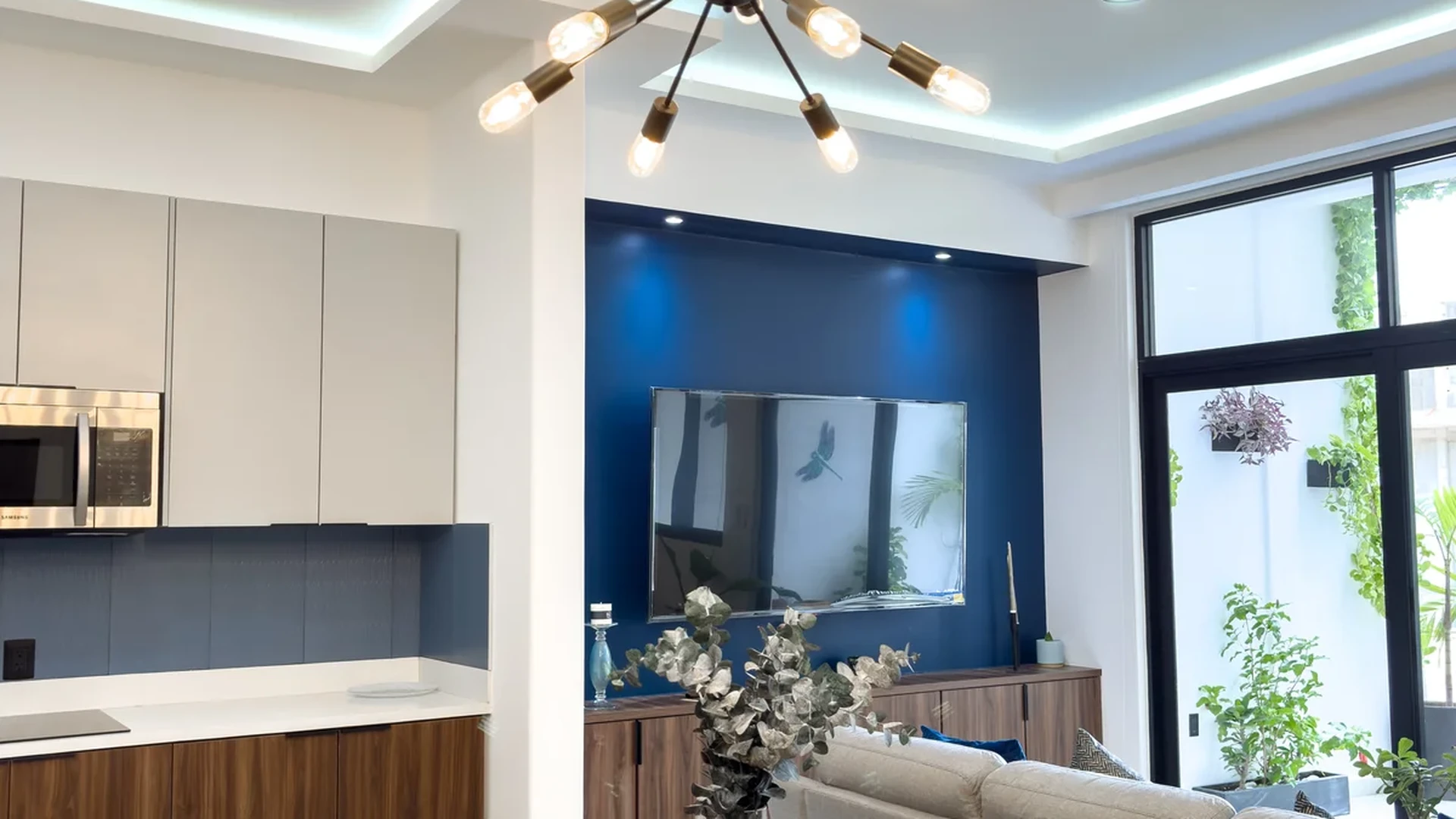 Image of Garden at Blue Water, featuring Open Concept Living, Modern Dining Room.